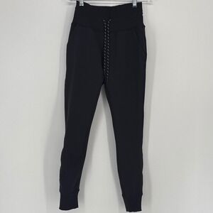 Avalanche Outdoor Supply Co Womens Joggers Small Black High Waist Drawstring